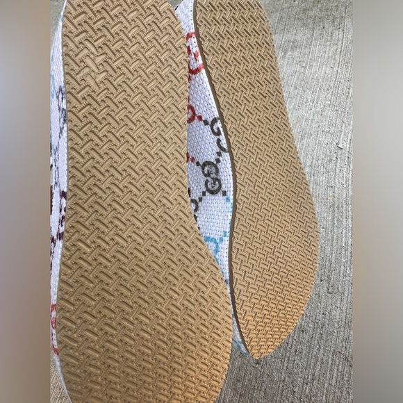 Luxury Style Rainbow GG Platform Slides ~ NEW - Picture 6 of 6